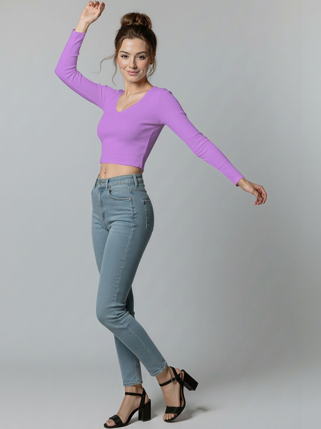 Navyankaa Shirt Style Top