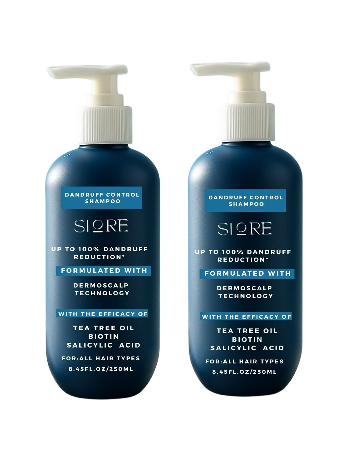 SIORE Set Of 2 Dandruff Control Shampoo - 250 ml Each