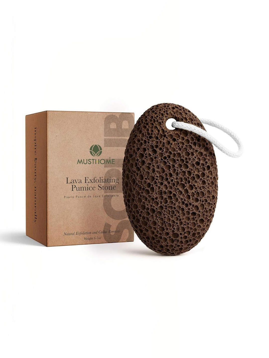 MustHome Skin Pumice Stone For Foot Scrub Pedicure Tools