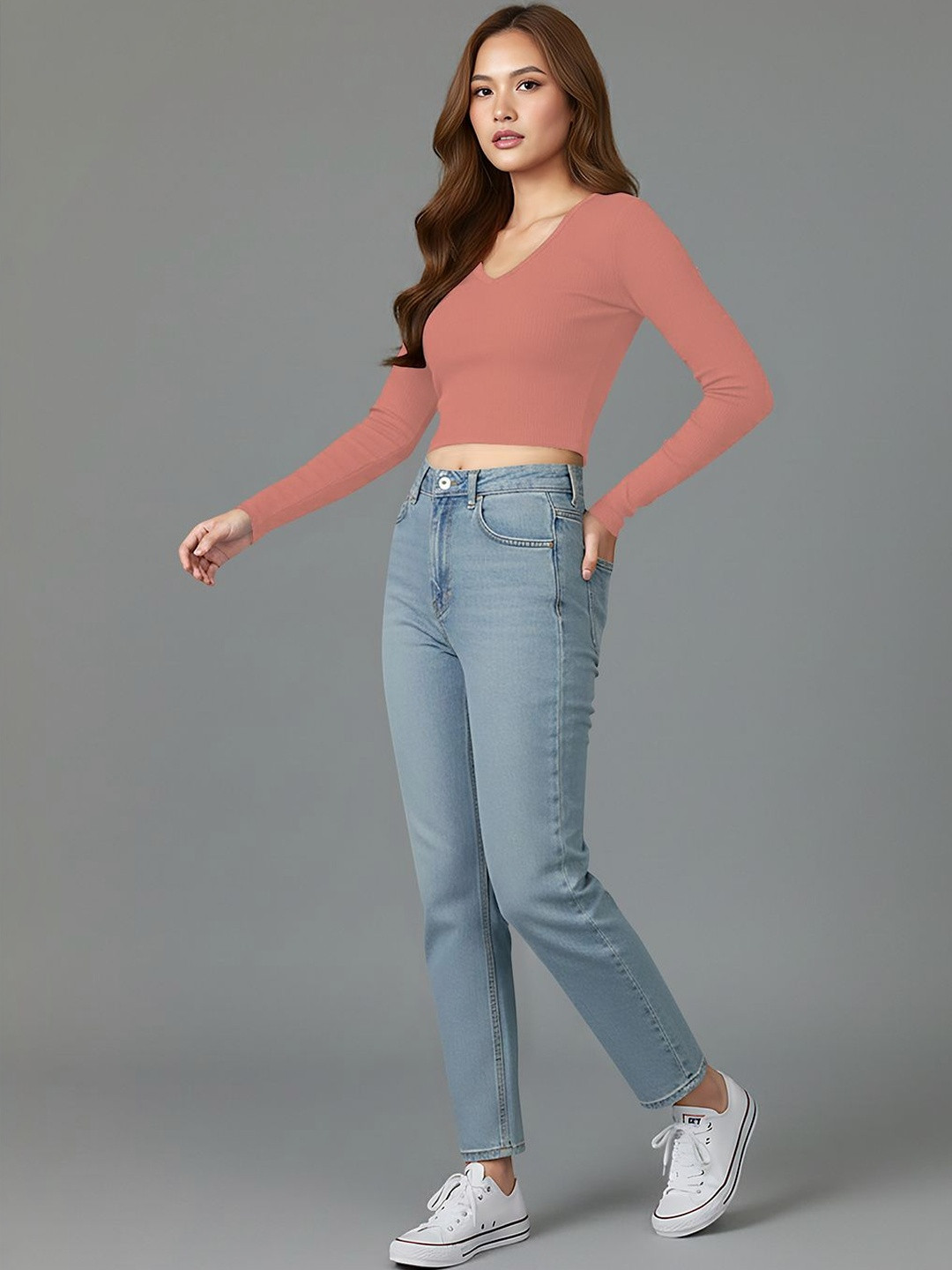 Navyankaa Shirt Style Top
