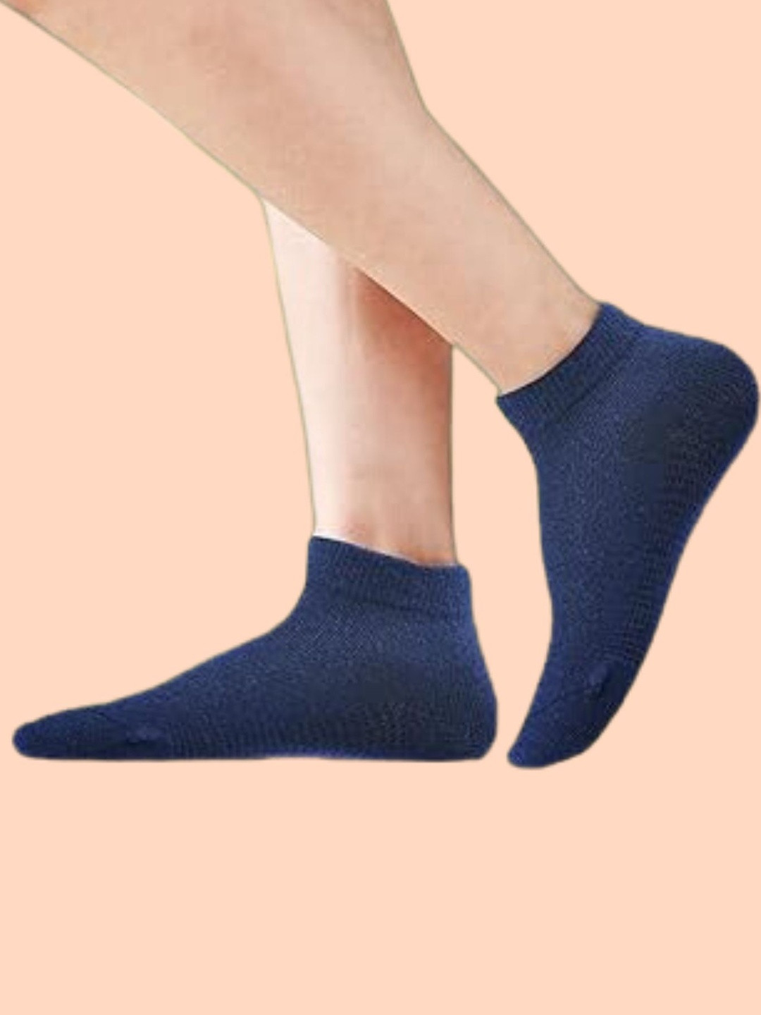 MJE Men Cotton Blend Ankle Length Socks