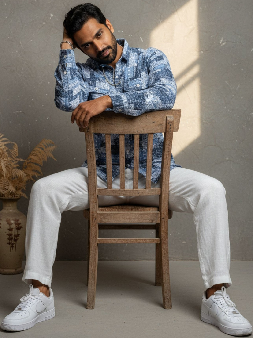 7TH LEGION Men Comfort Printed Casual Shirt