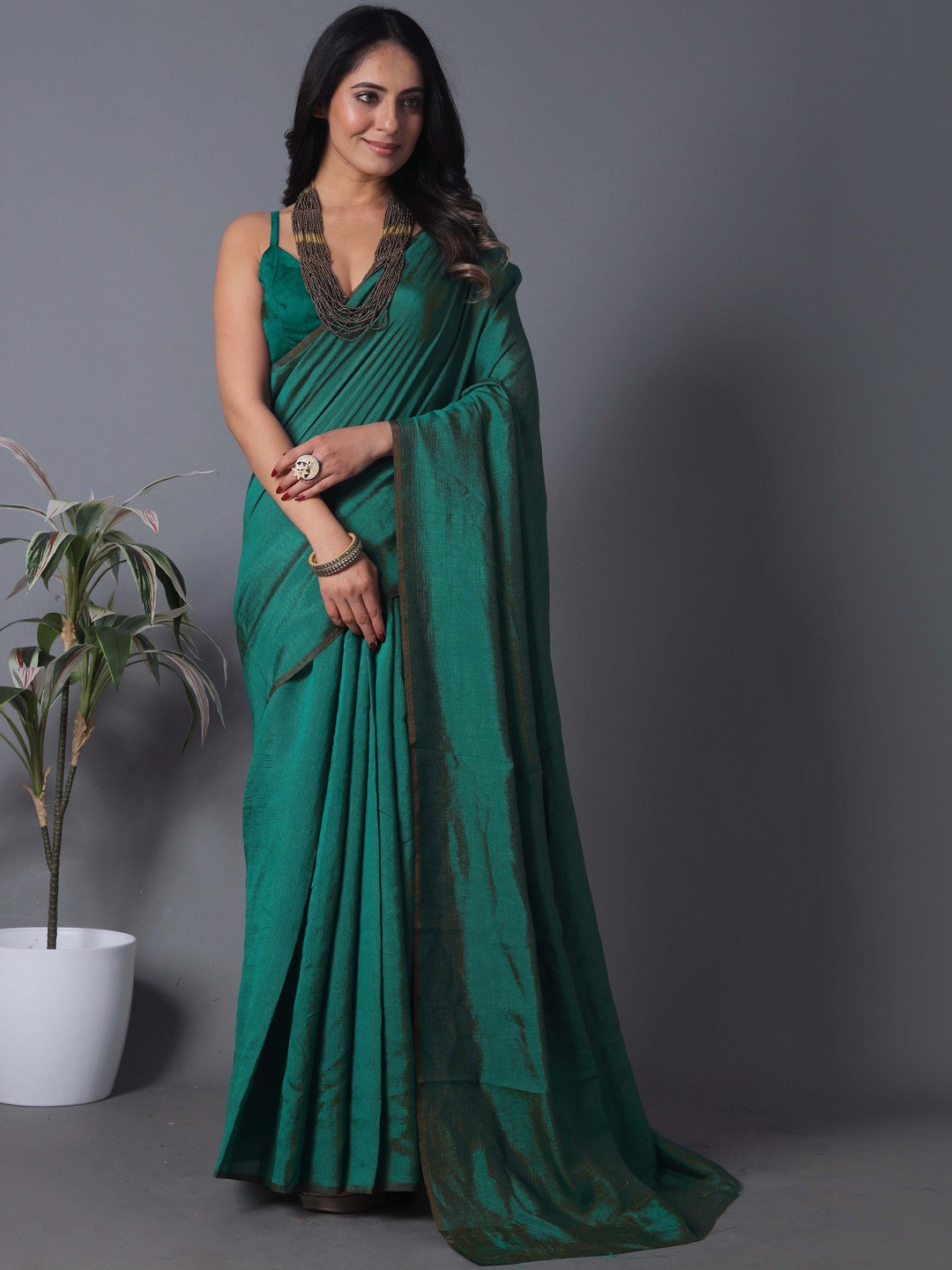 IRSIA Woven Design Silk Cotton Saree