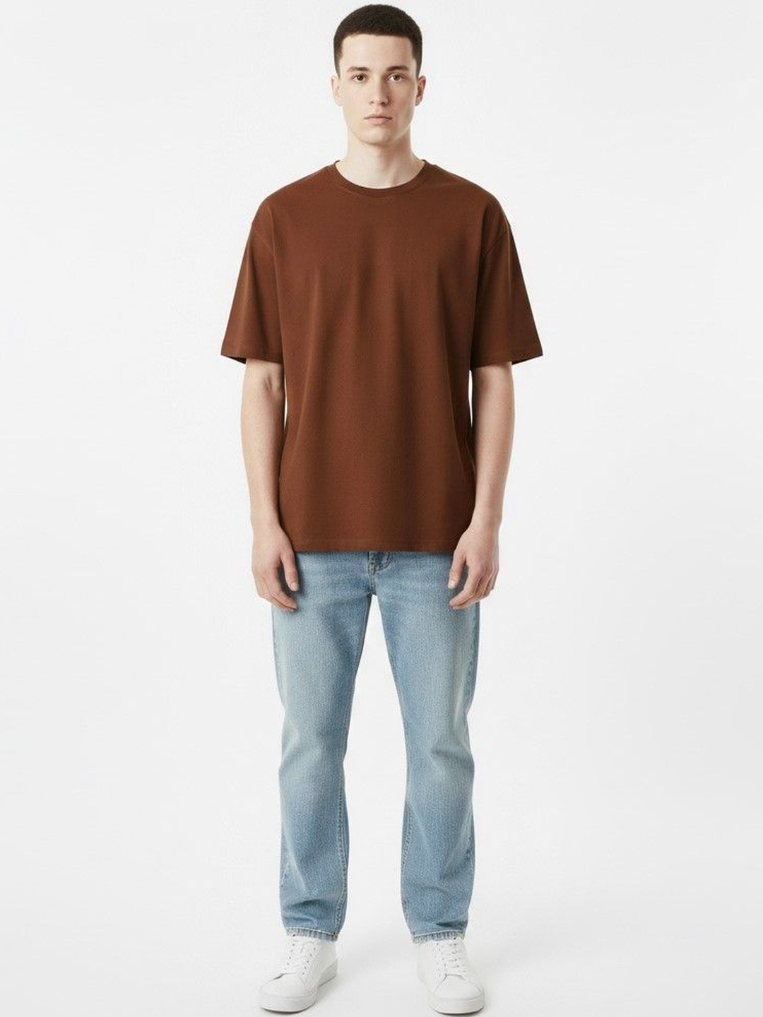 RuledBySun Men Pure Cotton Antimicrobial T-shirt
