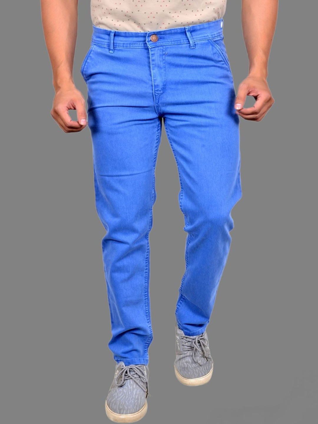 Dwiden Men Slim Fit Mid-Rise Stretchable Jeans