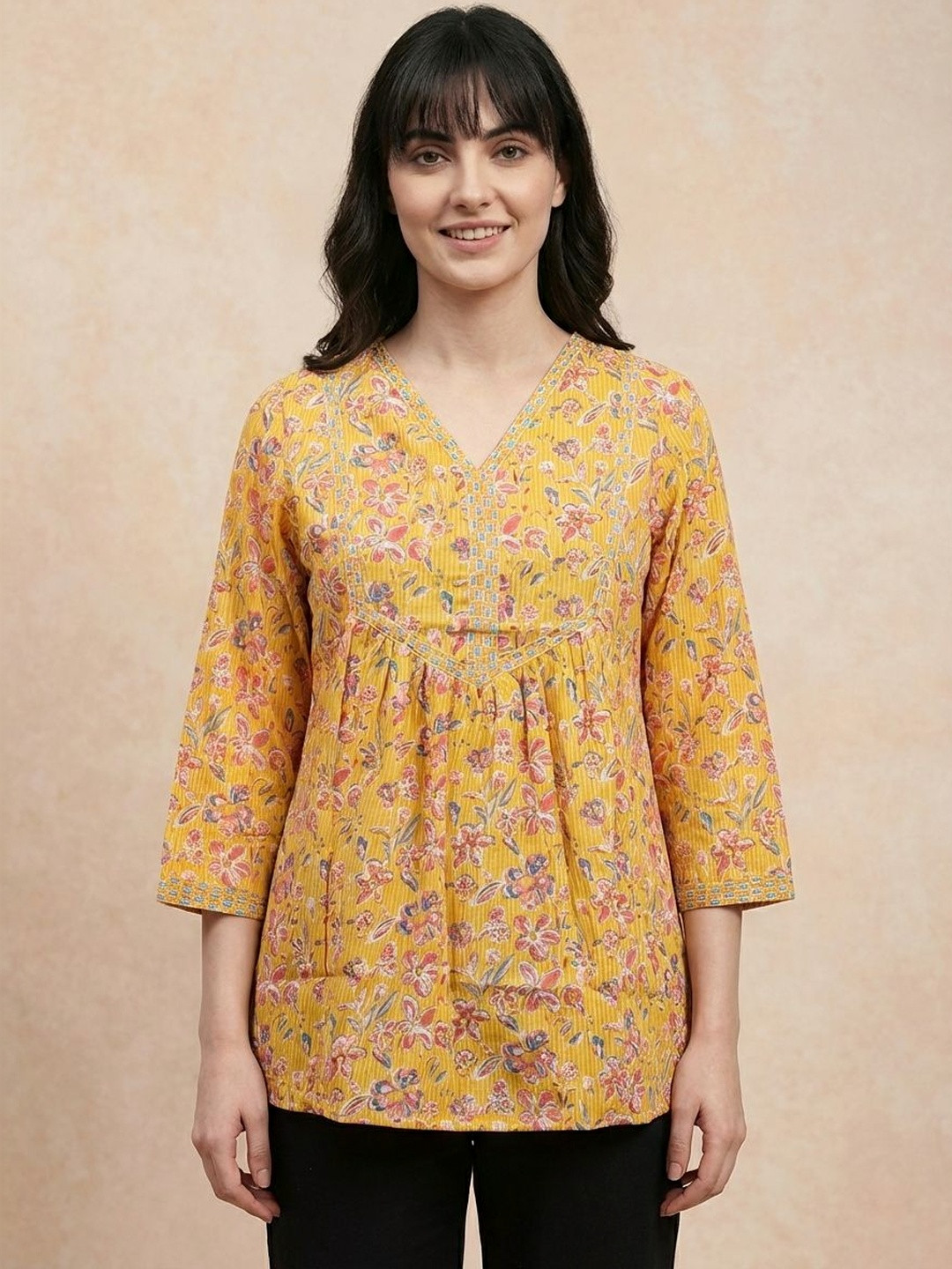 all about you Floral Print Top
