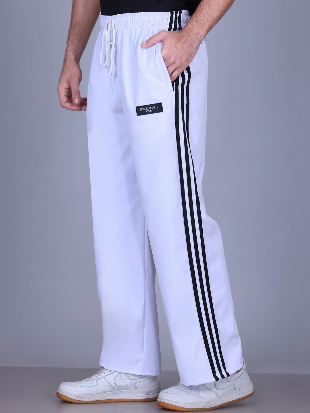 HVBK Men Mid-Rise Track Pants