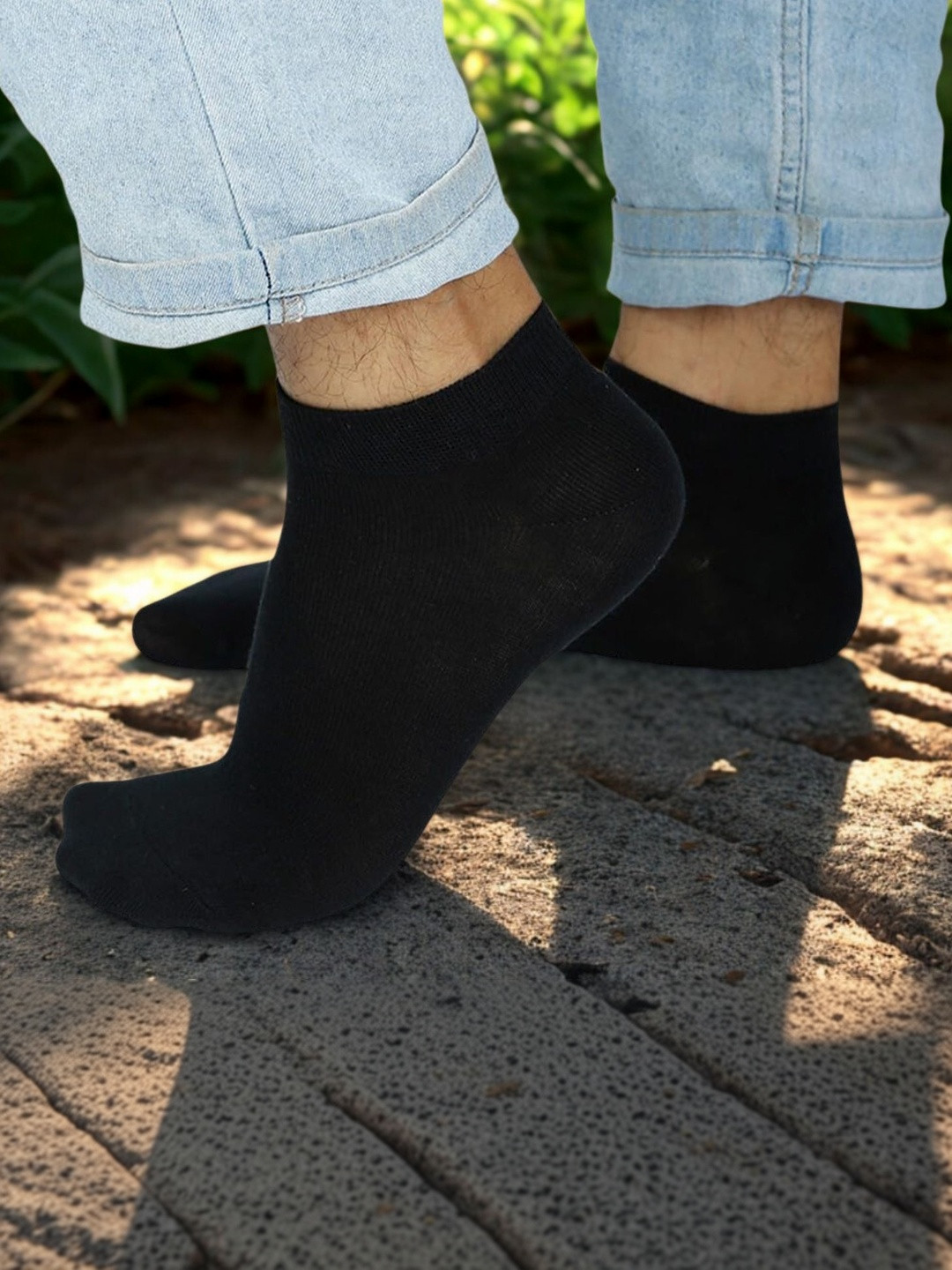 MJE Men Cotton Blend Ankle Length Socks