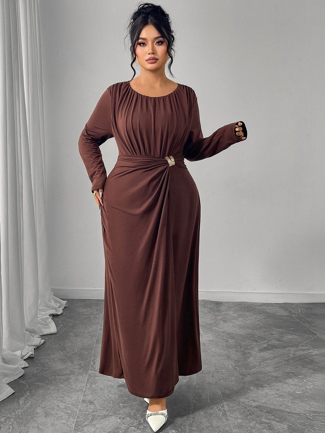 StyleCast x Revolte Bodycon Maxi Dress
