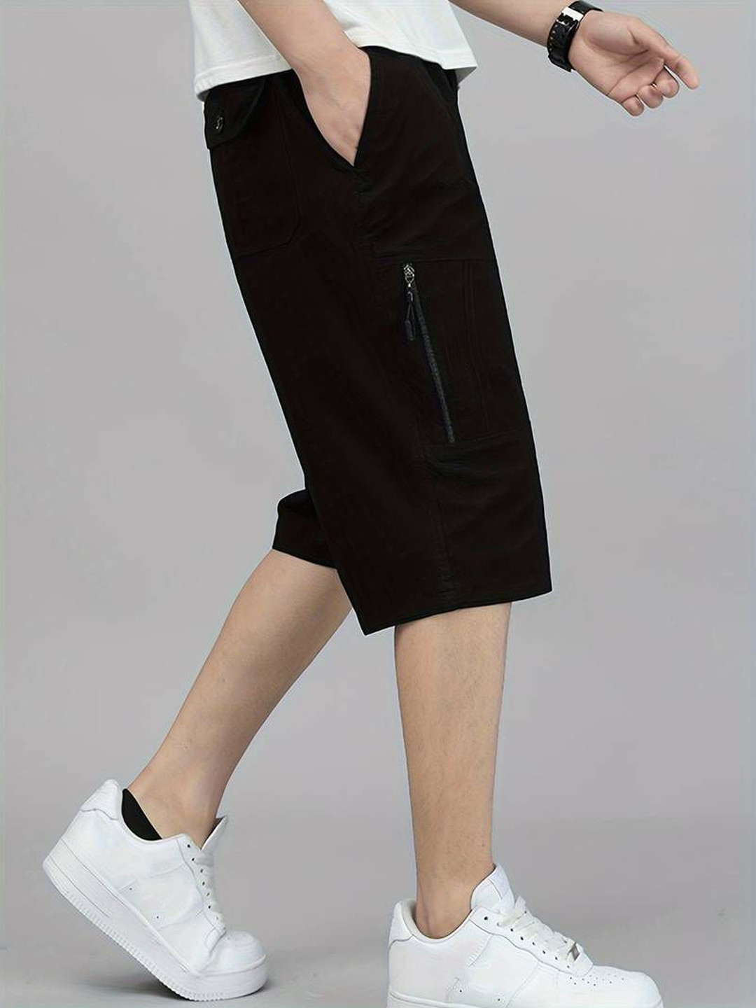 TAGDO FASHION Men Typography Running Sports Shorts