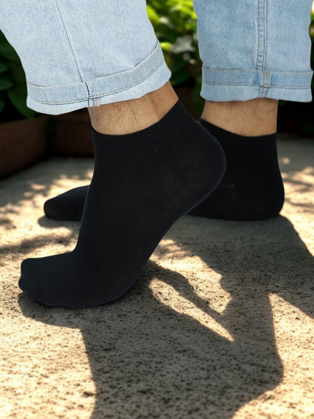 MJE Men Cotton Blend Ankle Length Socks
