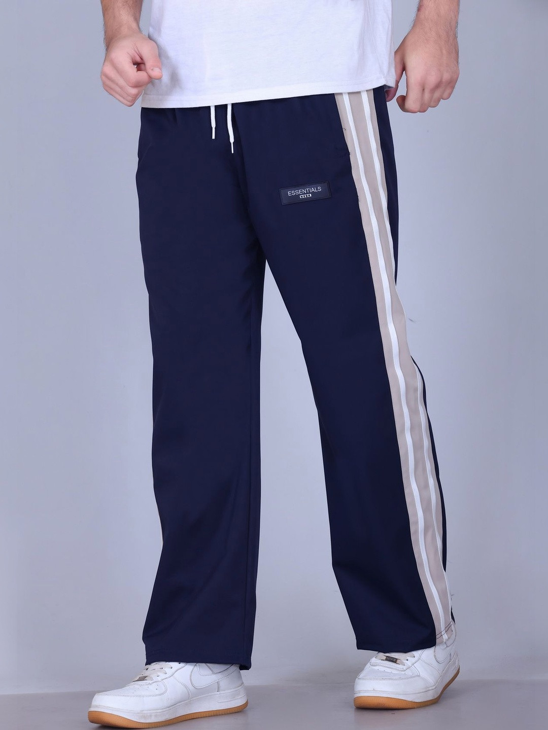 HVBK Men Mid-Rise Track Pants
