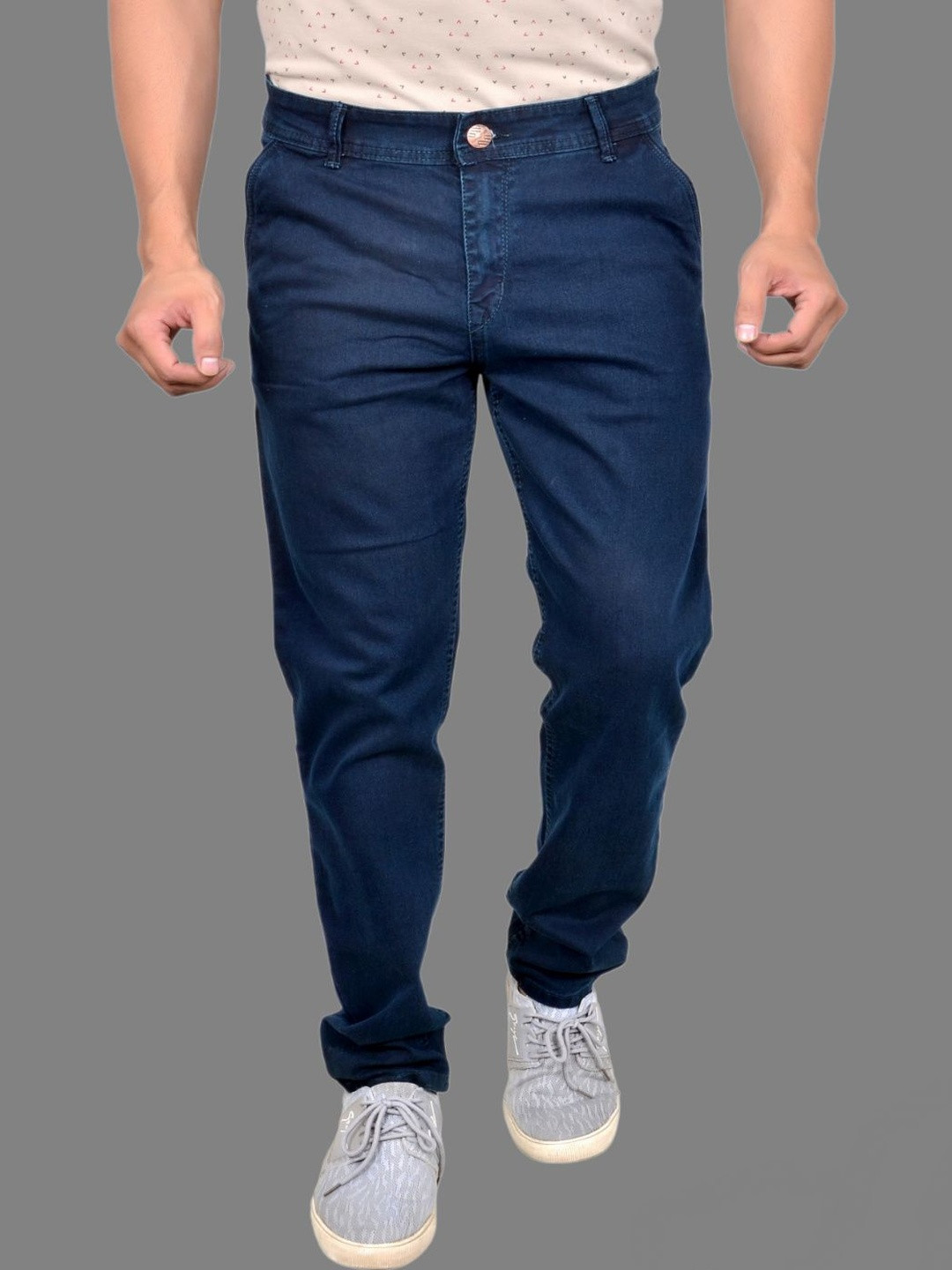 Dwiden Men Slim Fit Mid-Rise Stretchable Jeans