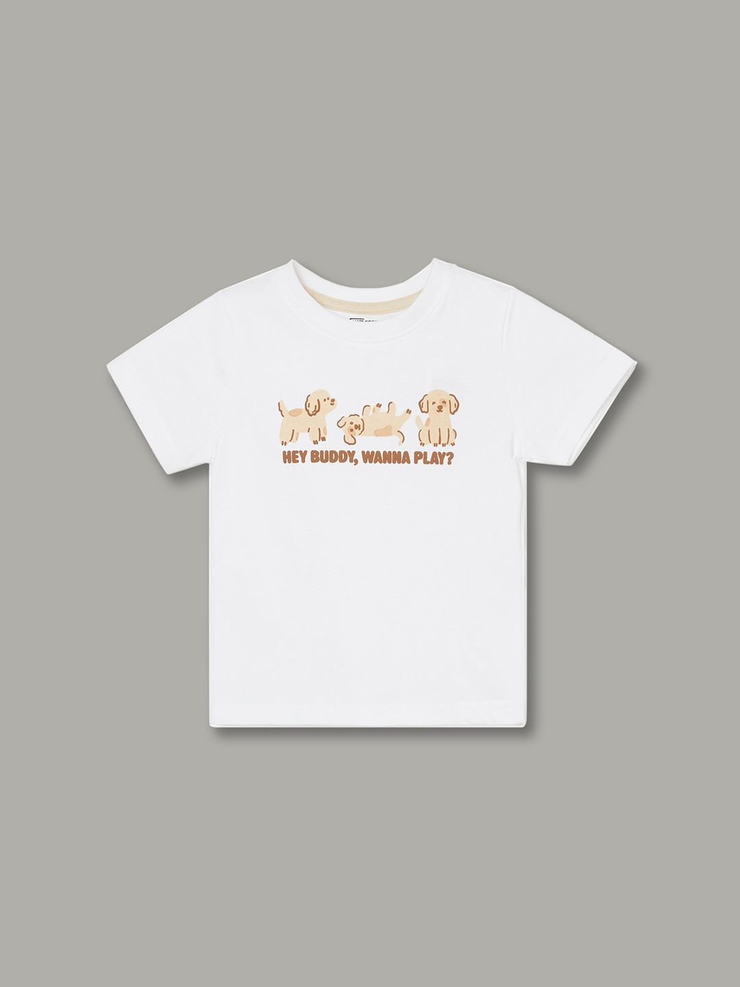 Fame Forever by Lifestyle Boys White Cotton Tshirts