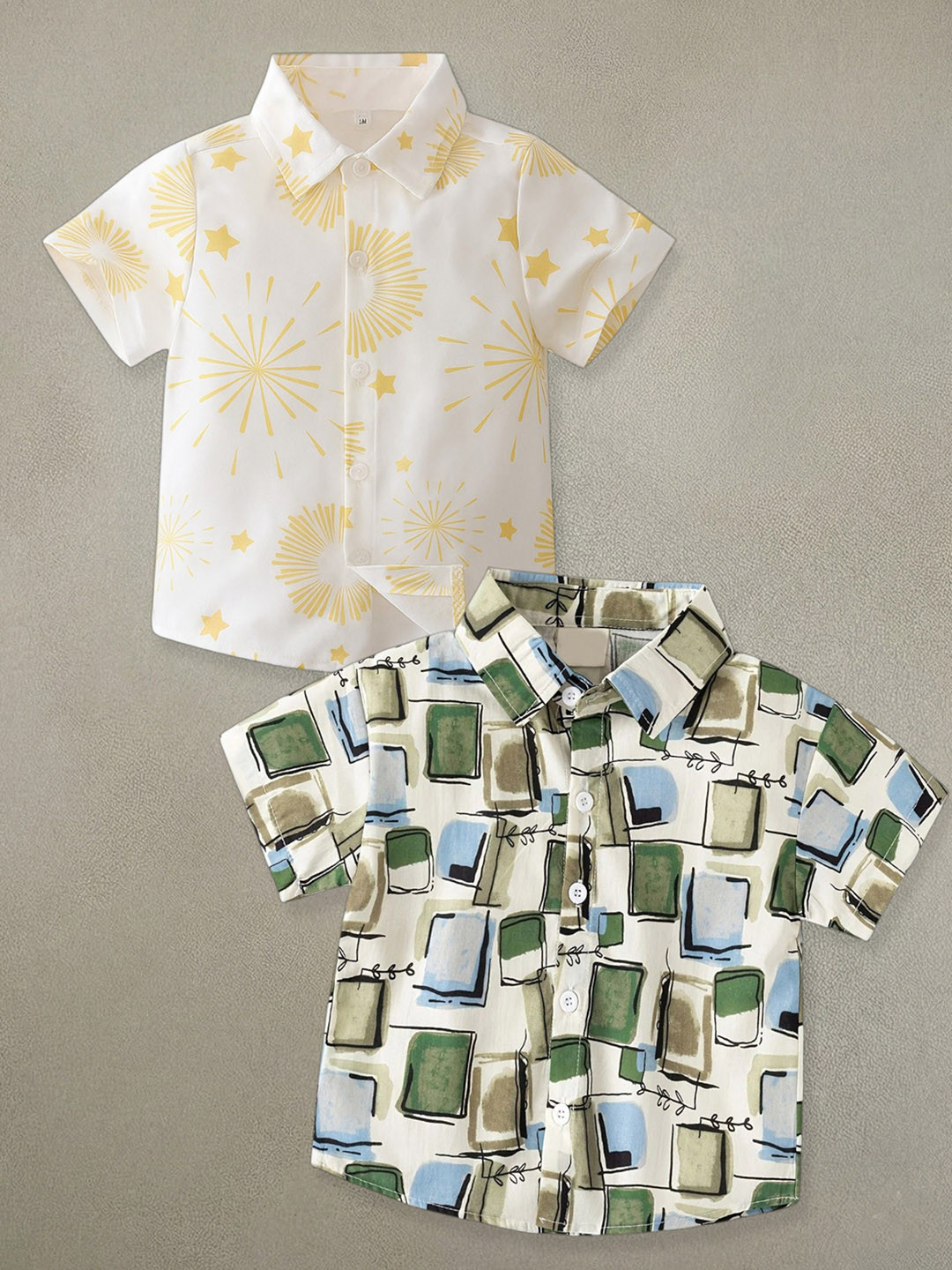 RAVYA TRENDZ Boys Classic Printed Casual Shirt