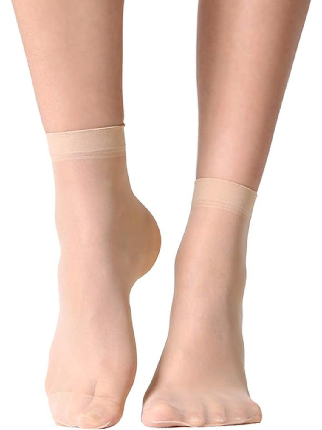 NEOBABY Women Pack of 2 Assorted Ankle Length Socks