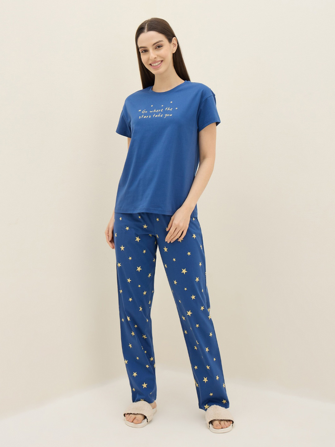 Sweet Dreams Women Printed Night suit