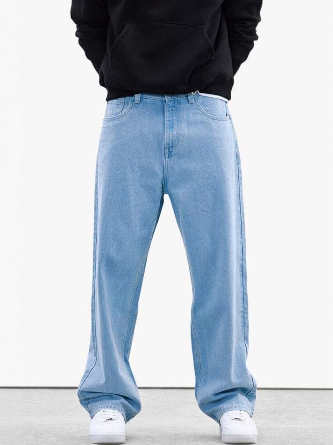 EVERFADE Men Relaxed Fit Mid-Rise Jeans