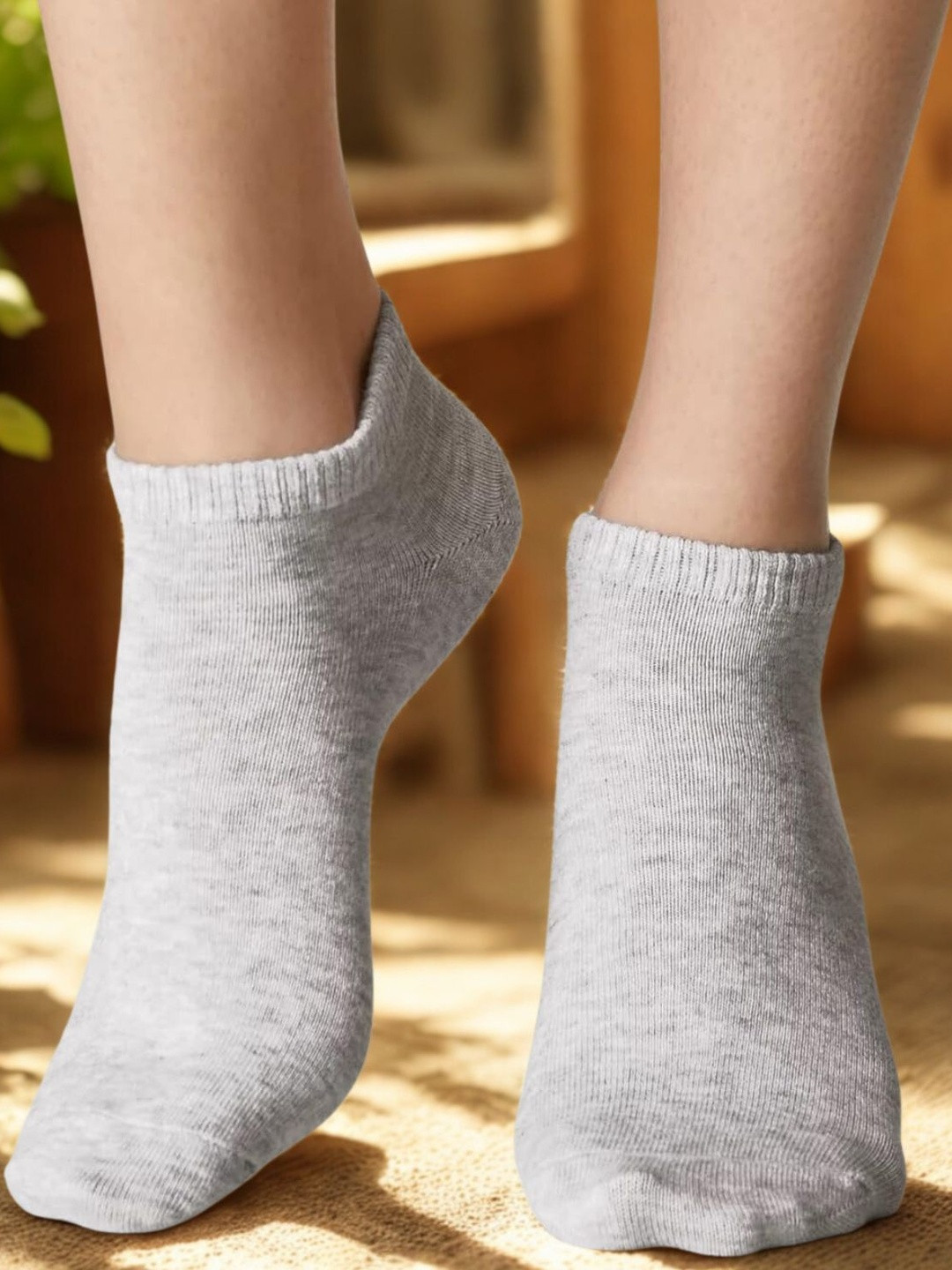 MJE Men Cotton Blend Ankle Length Socks