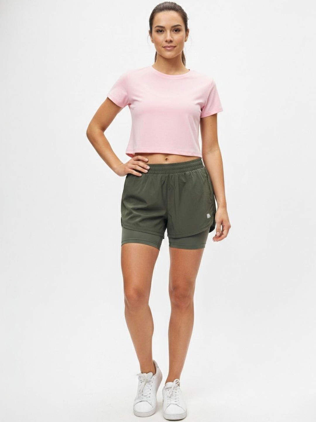 BENZOS Women Running Sports Shorts