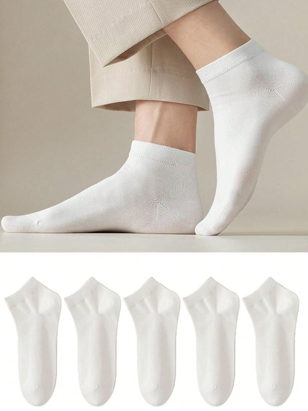 NEOBABY Women Pack of 5 Ankle Length Socks