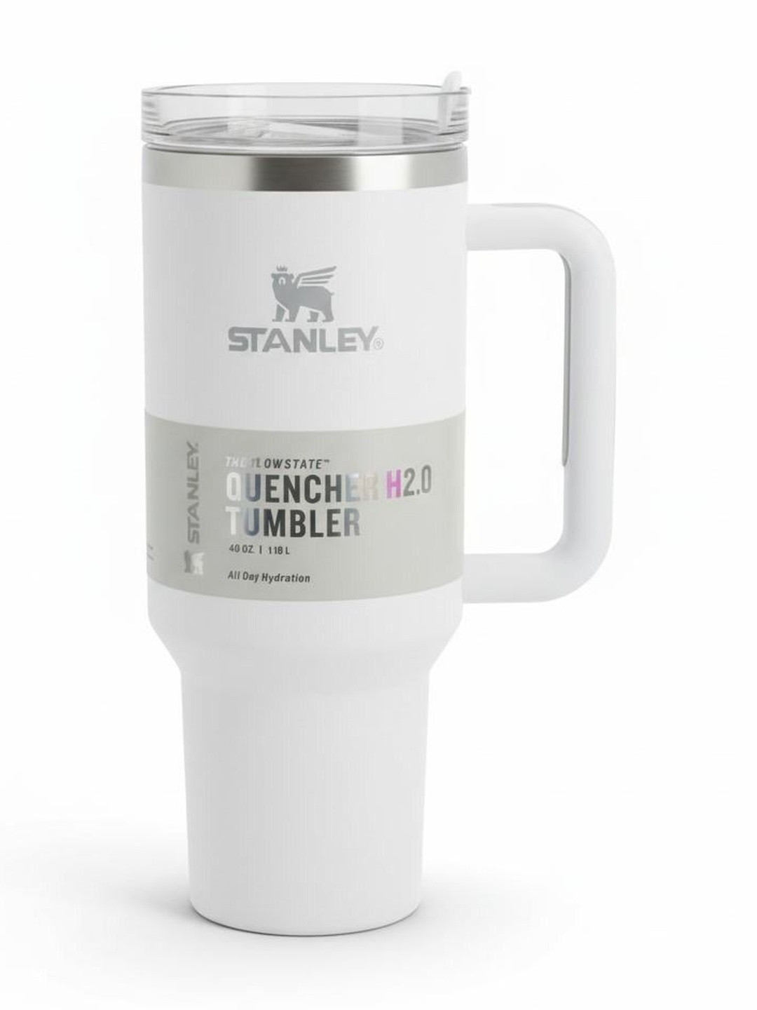 STANLEY White Single Stainless Steel Solid Double Wall Vacuum Water Bottle