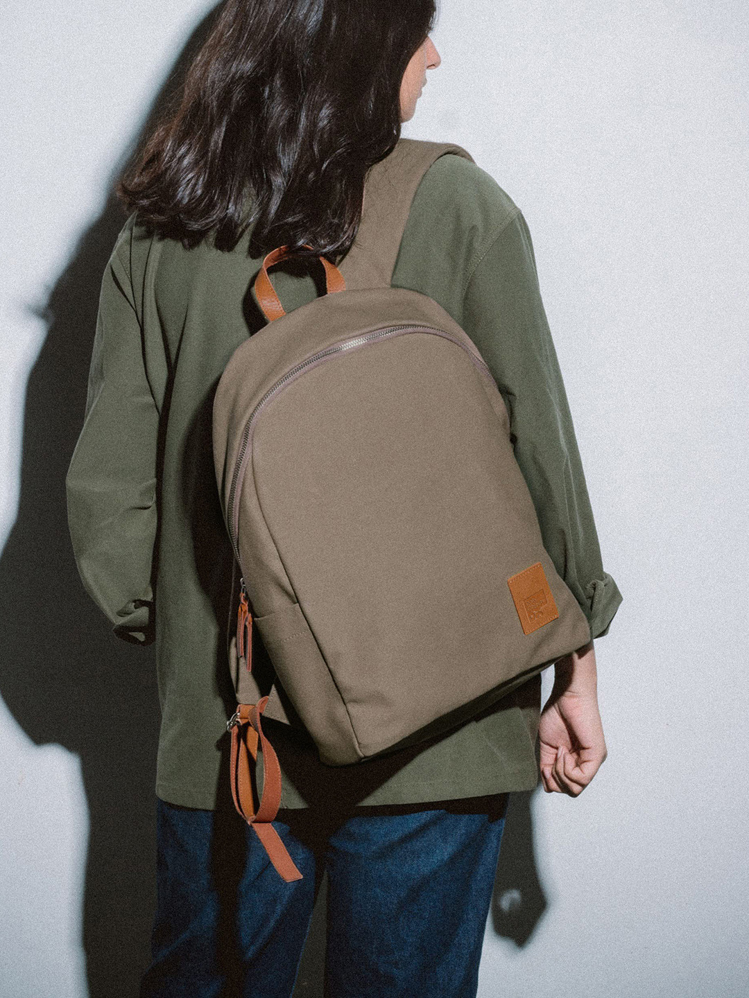 DailyObjects Beige Pedal Daypack