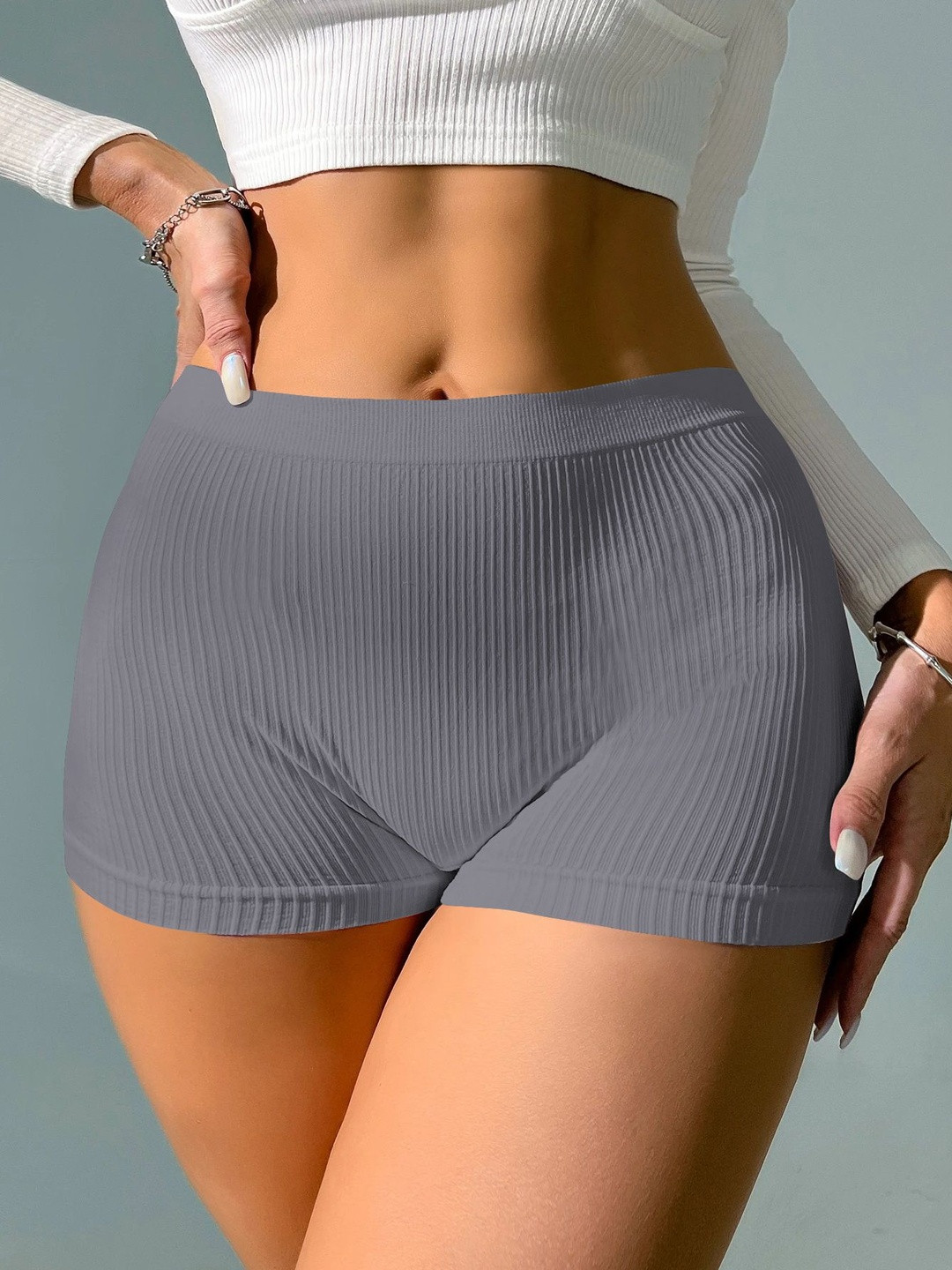 CILIMILI Women High-Rise Shorts