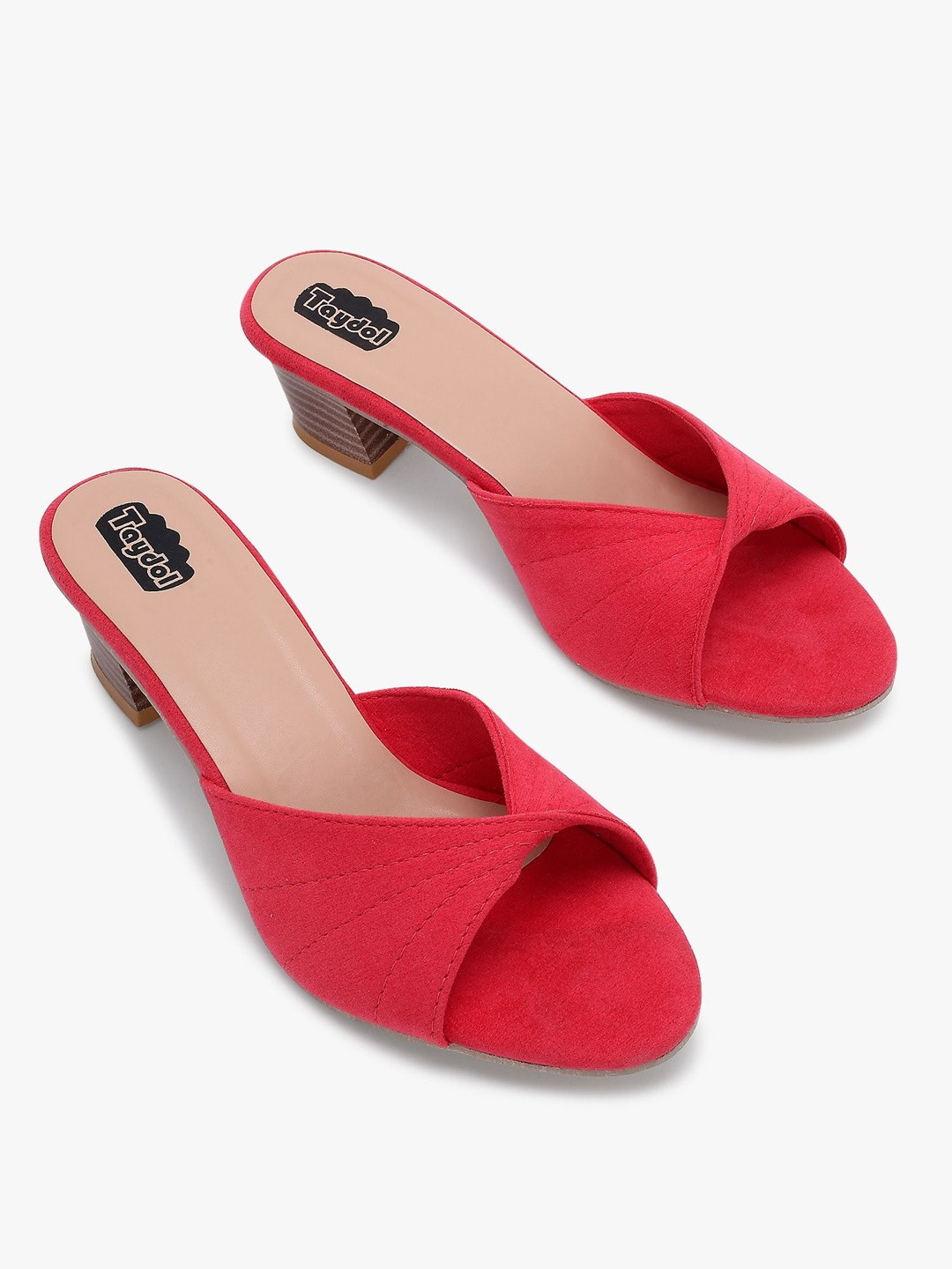 TAYDOL Textured Block Mules