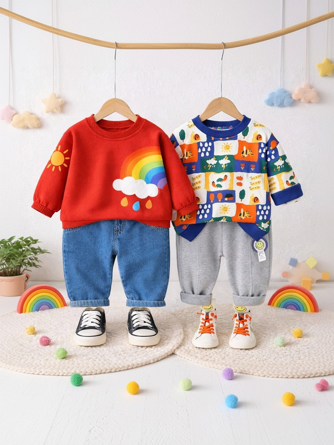 Googo Gaaga Boys Printed Trousers