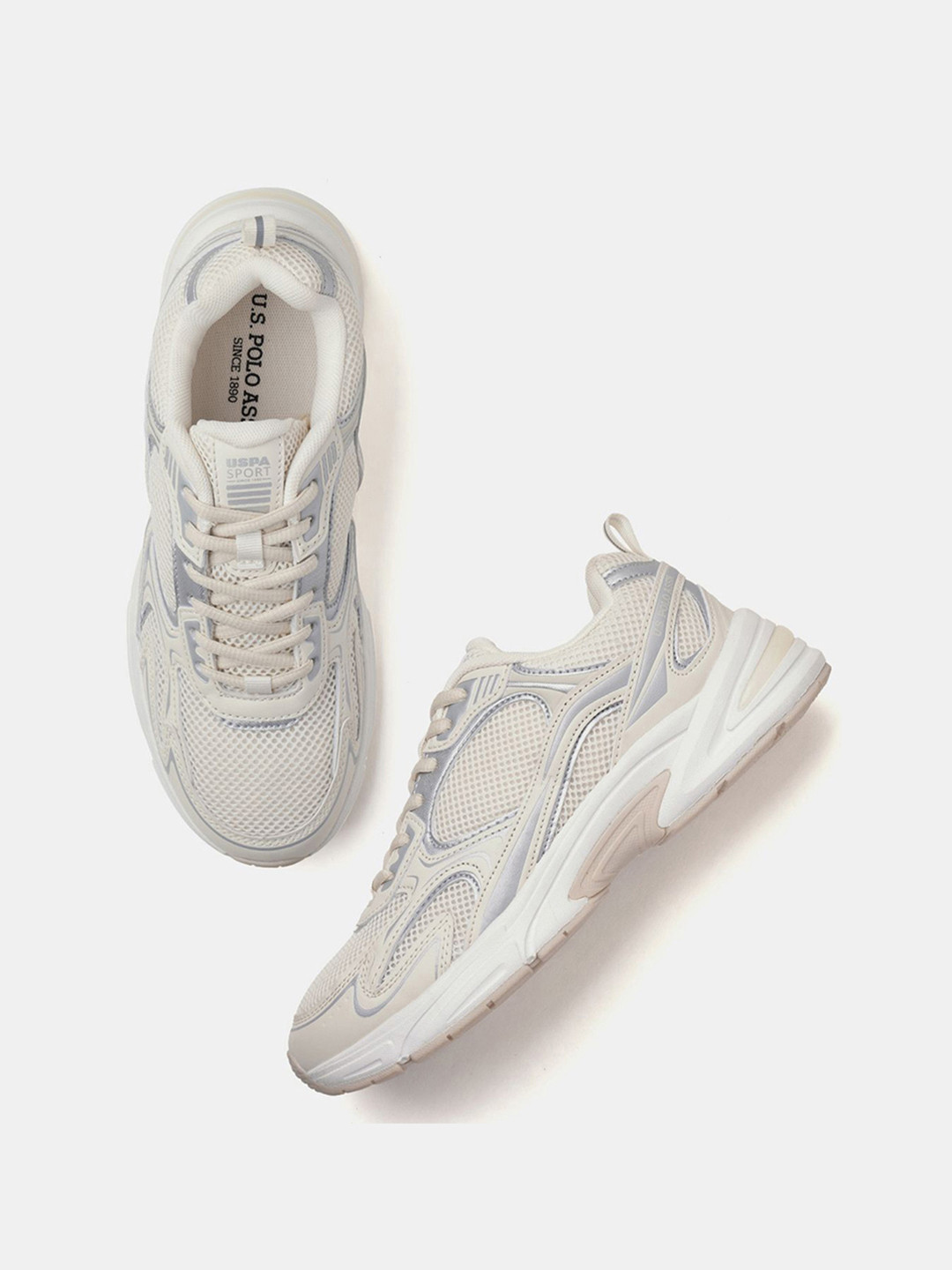 U.S. Polo Assn. Women Eun-Ji Nude Lightweight Sneaker Shoes