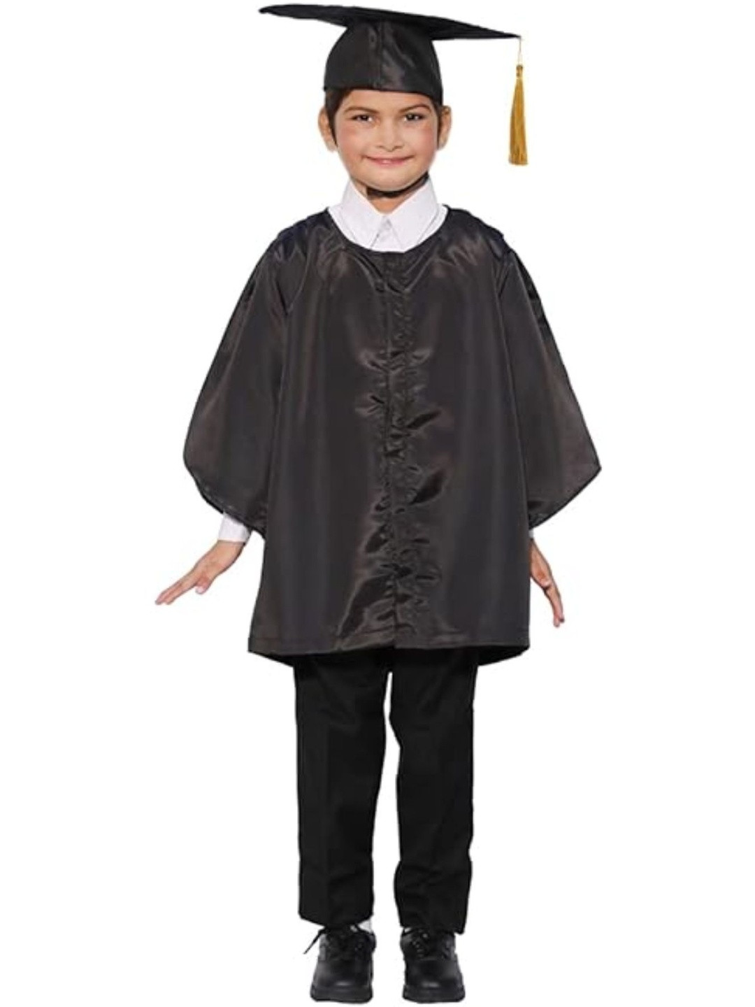 itsmycostume Unisex Adorable Little Graduate Costume with Vibrant Sash and Mortarboard Hat