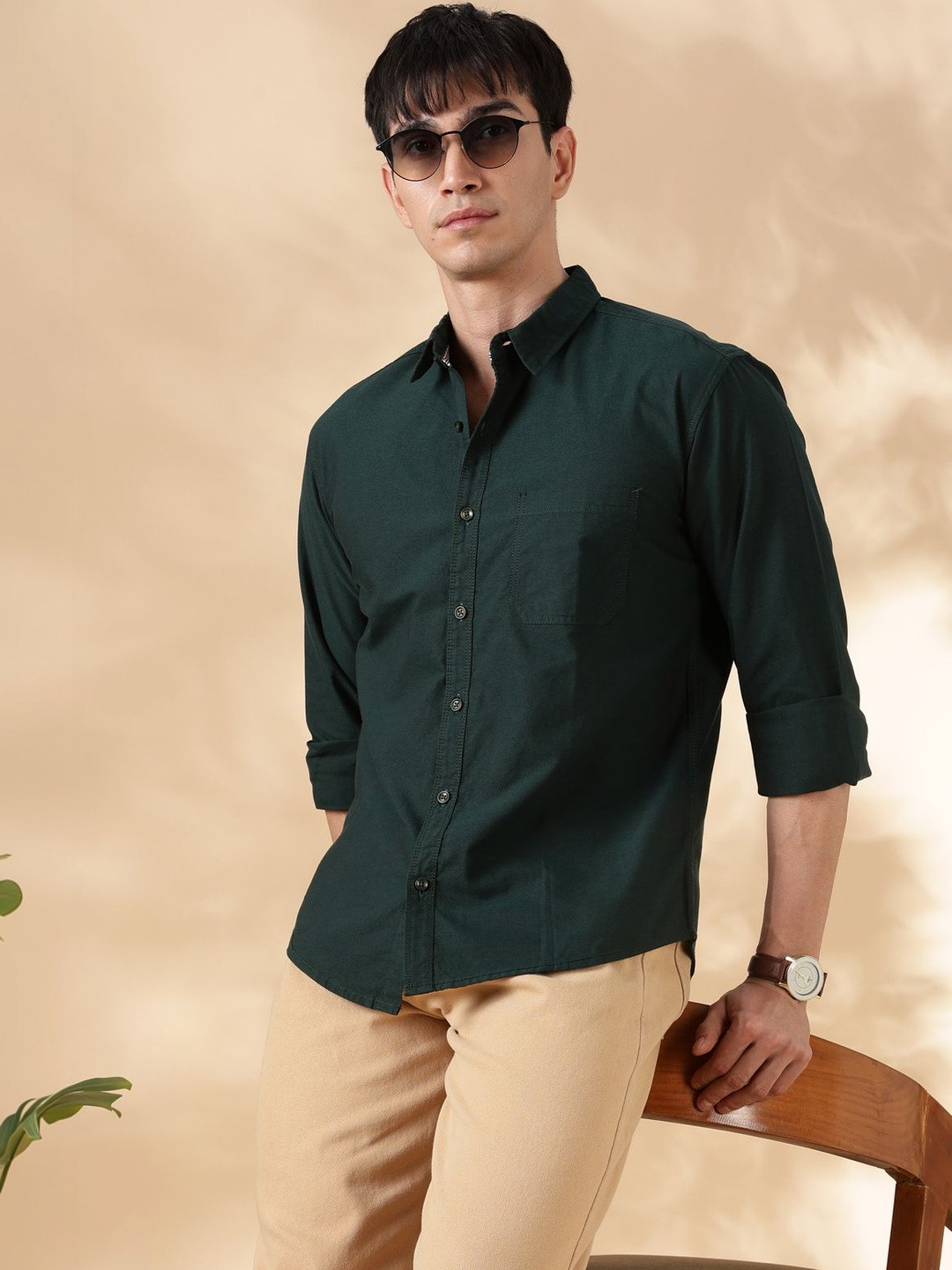 Mast & Harbour Men Classic Casual Shirt