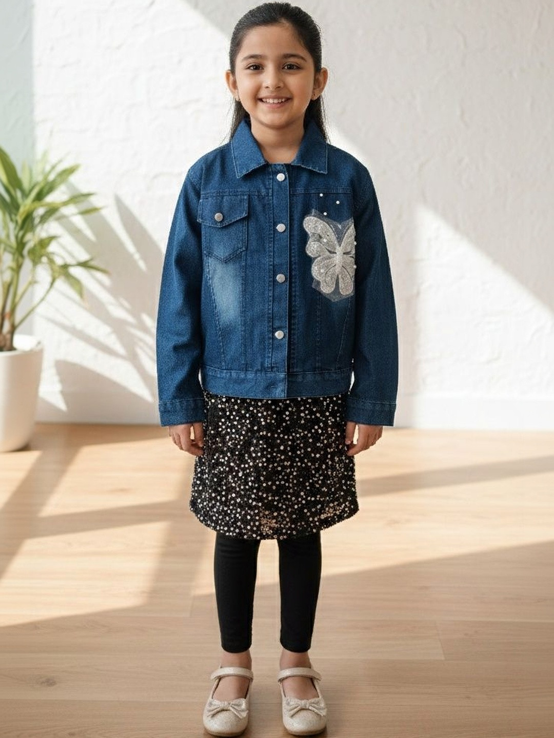 BAESD Girls Denim Jacket