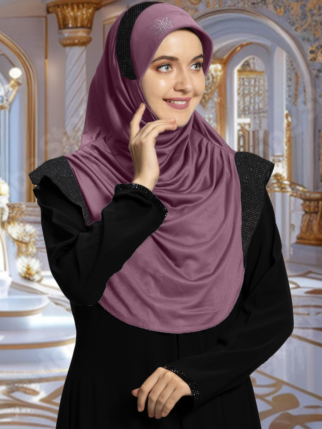 MEHAR hijab Hijab Burqas With Scarf