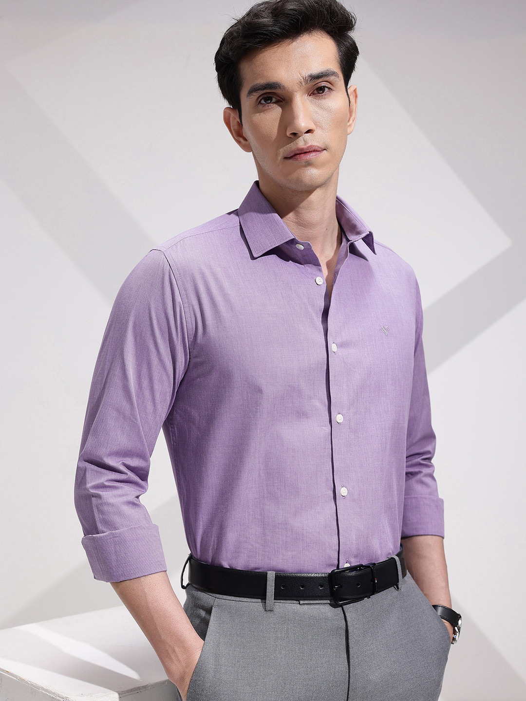 INVICTUS Pure Cotton Urban Slim Fit Formal Shirt