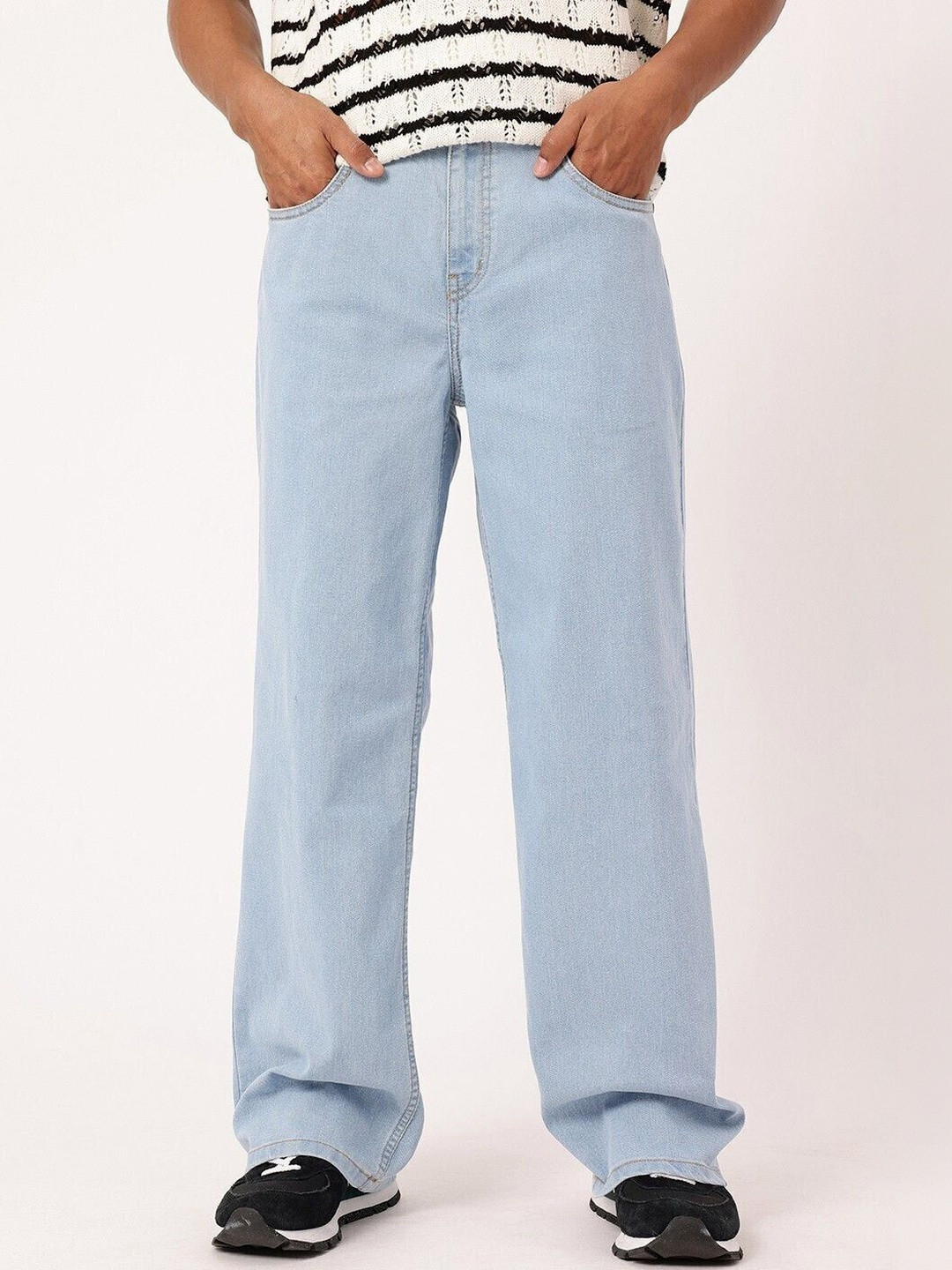 EVERFADE Men Bootcut Mid-Rise Jeans