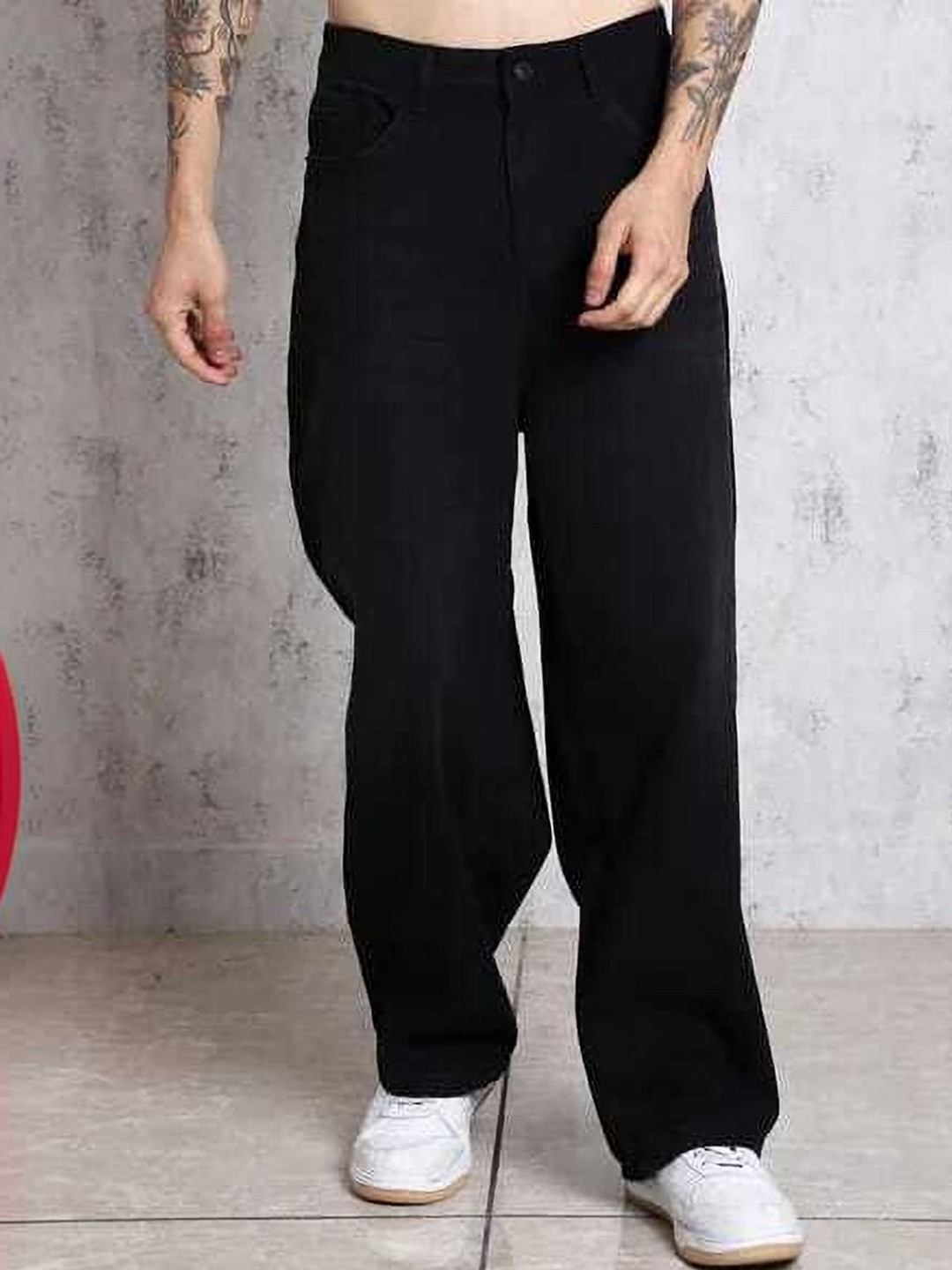EVERFADE Men Relaxed Fit Mid-Rise Jeans