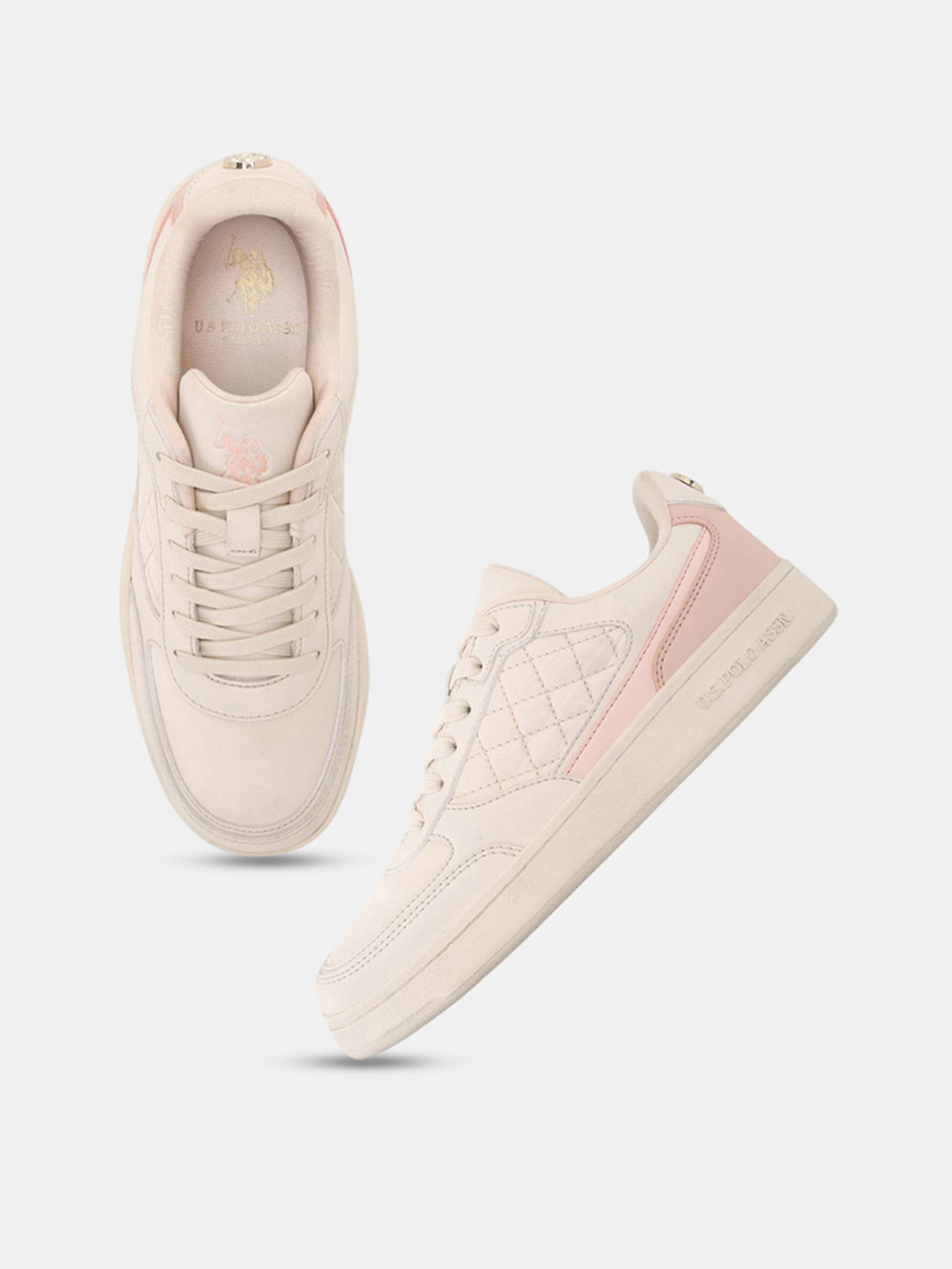 U.S. Polo Assn. Women Textured Regular Sneakers