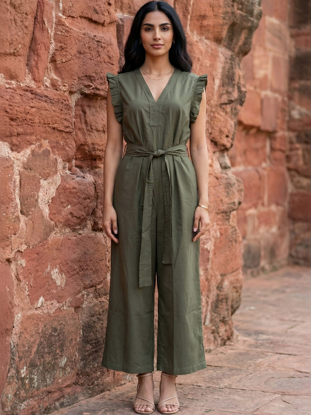 SANSKRUTIHOMES Basic Jumpsuit