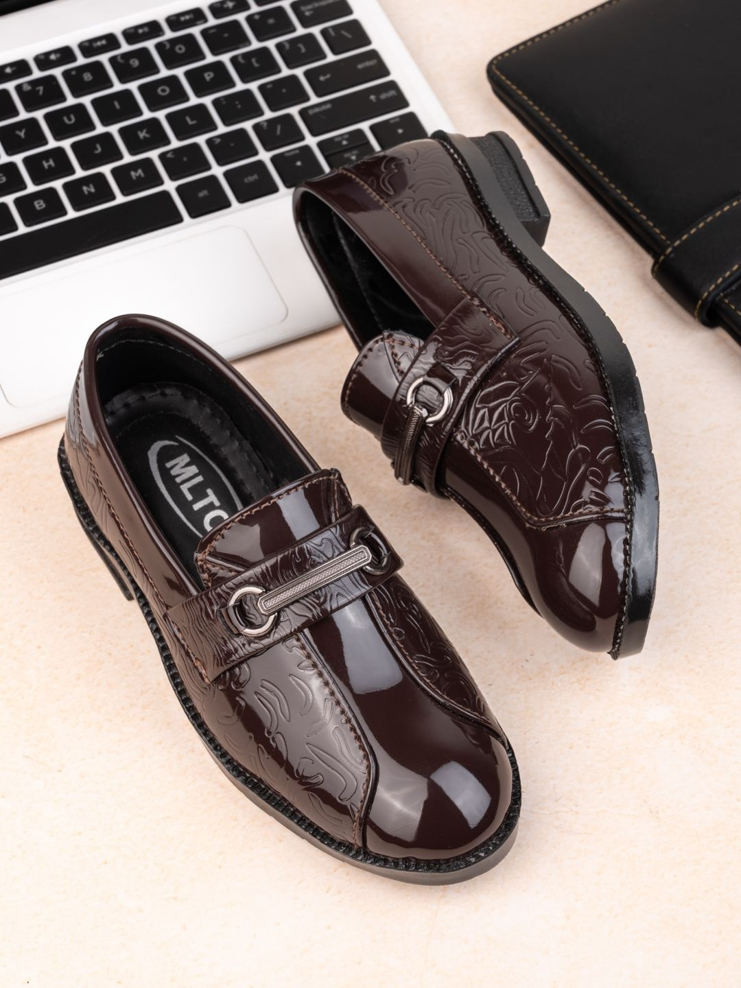 MLTC Boys Formal Slip-On Shoes