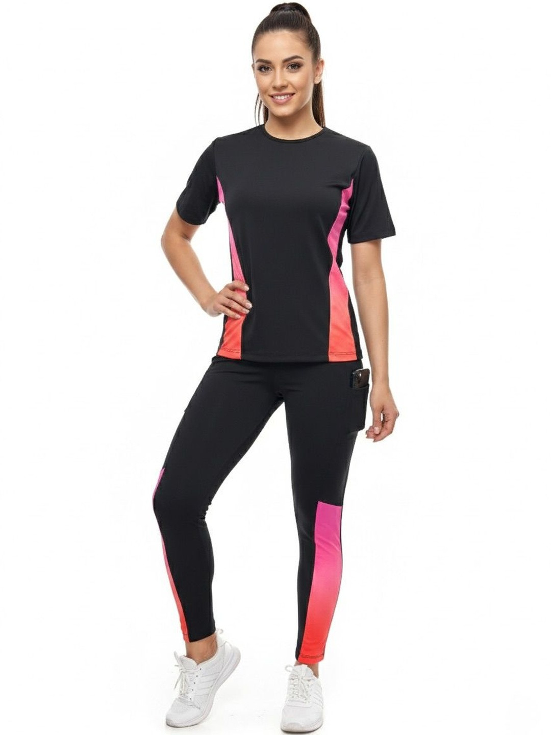 BENZOS Printed Round Neck Tracksuits