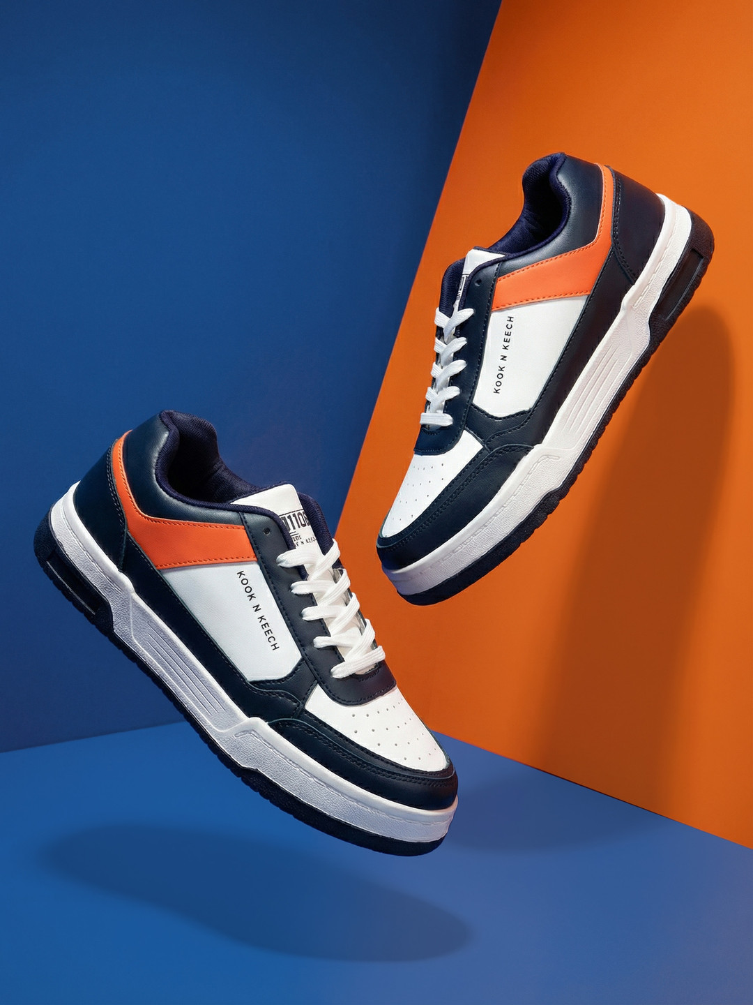Kook N Keech Men Colourblocked Everyday Sneakers