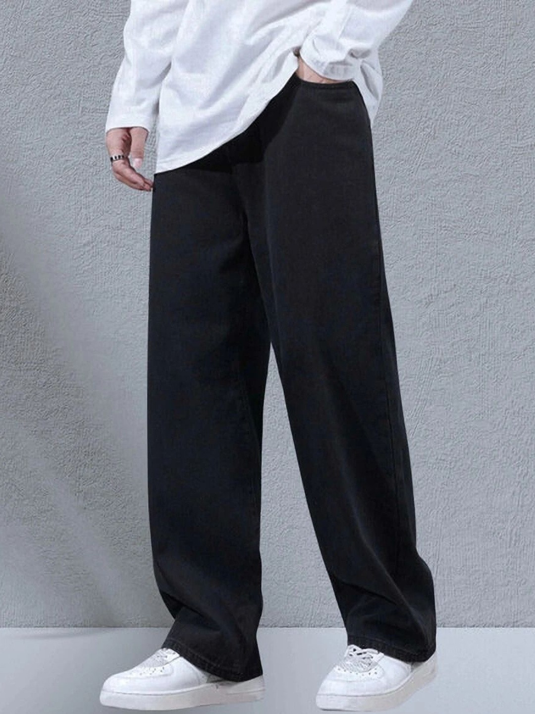 EVERFADE Men Bootcut Mid-Rise Jeans