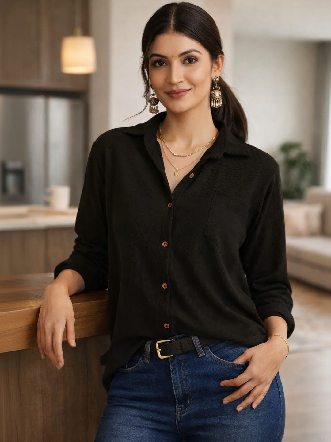 CLILUXE Women Premium Casual Shirt