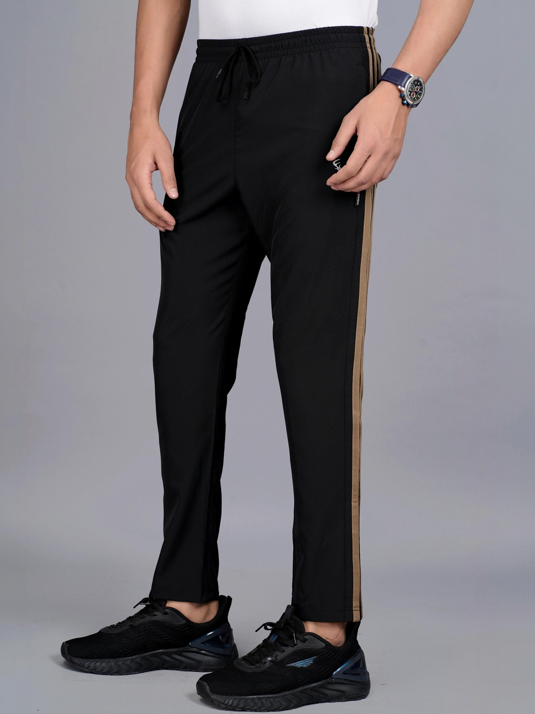 JORKK Men Regular Fit Brand Logo Training Track Pants
