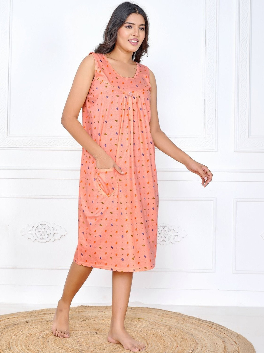 Russhies Printed Nightdress
