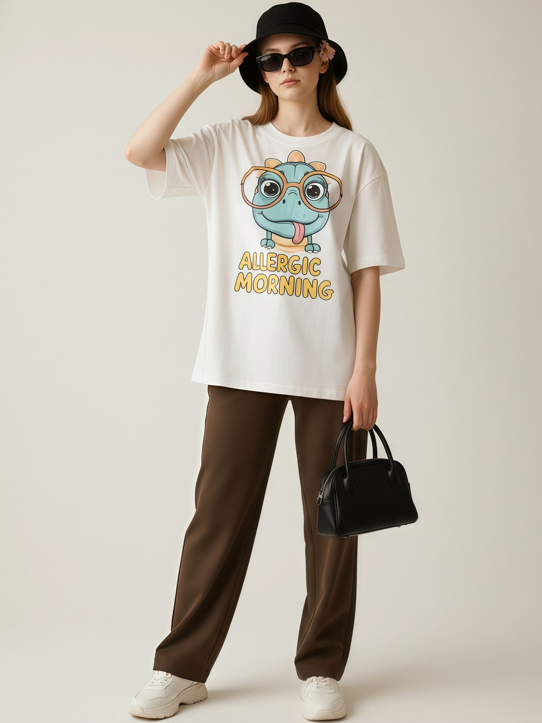 My Swag Printed T-shirt with Trousers