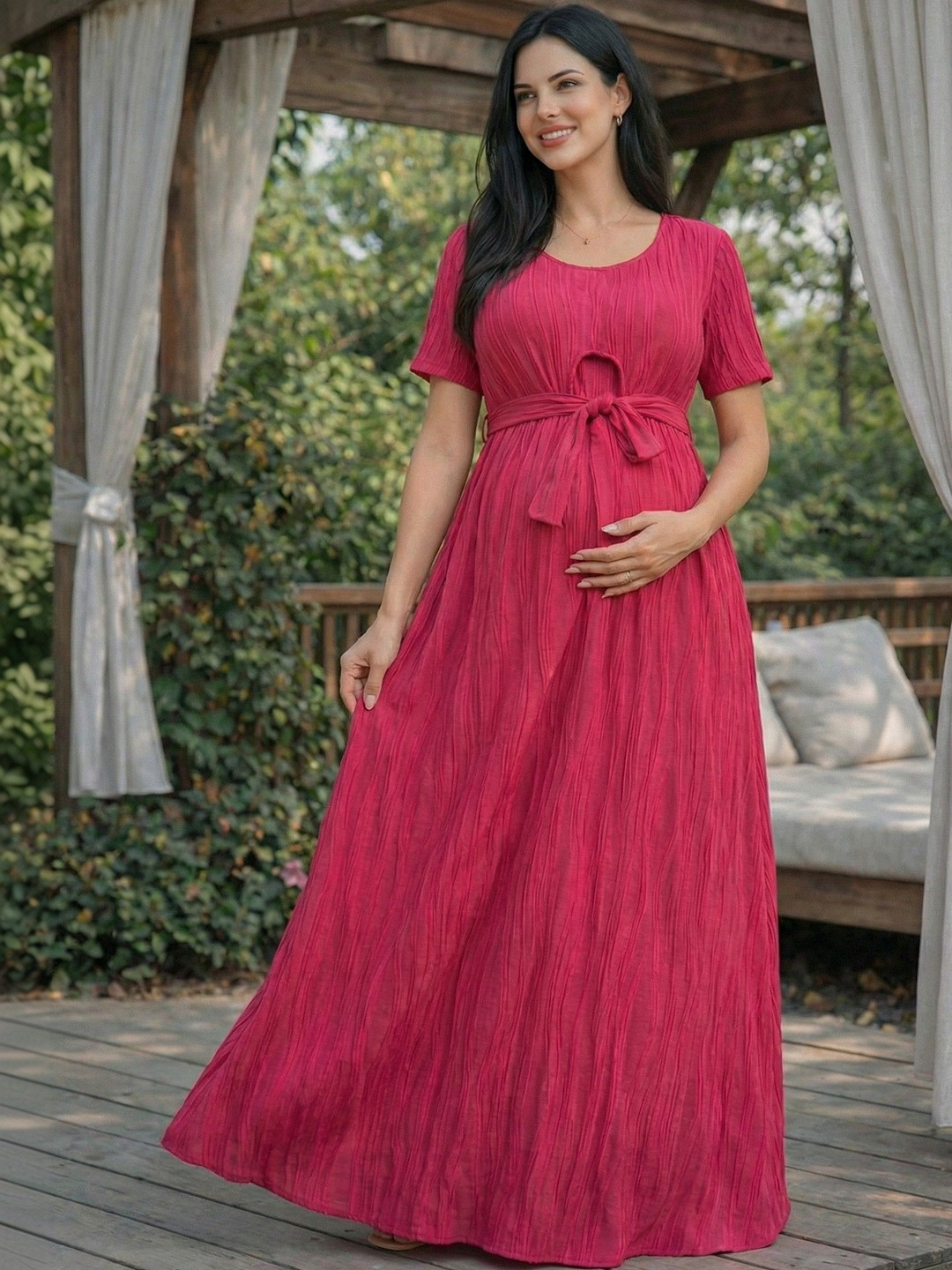 Aanyor Empire Maxi Dress