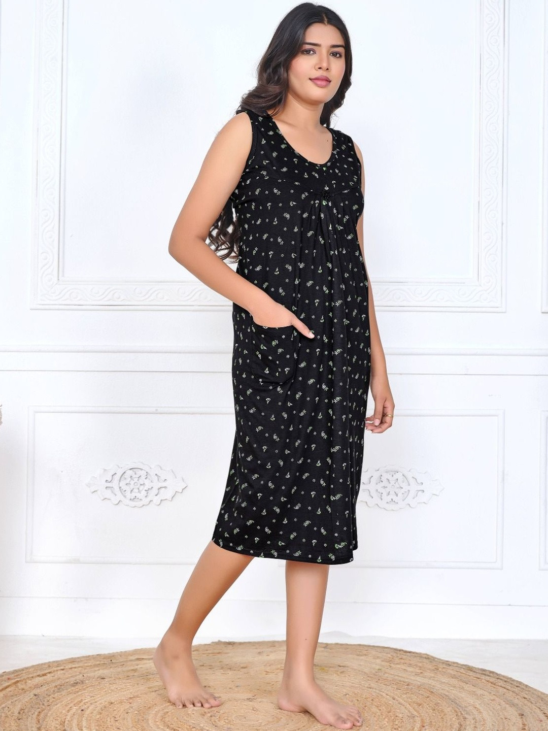Russhies Printed Nightdress